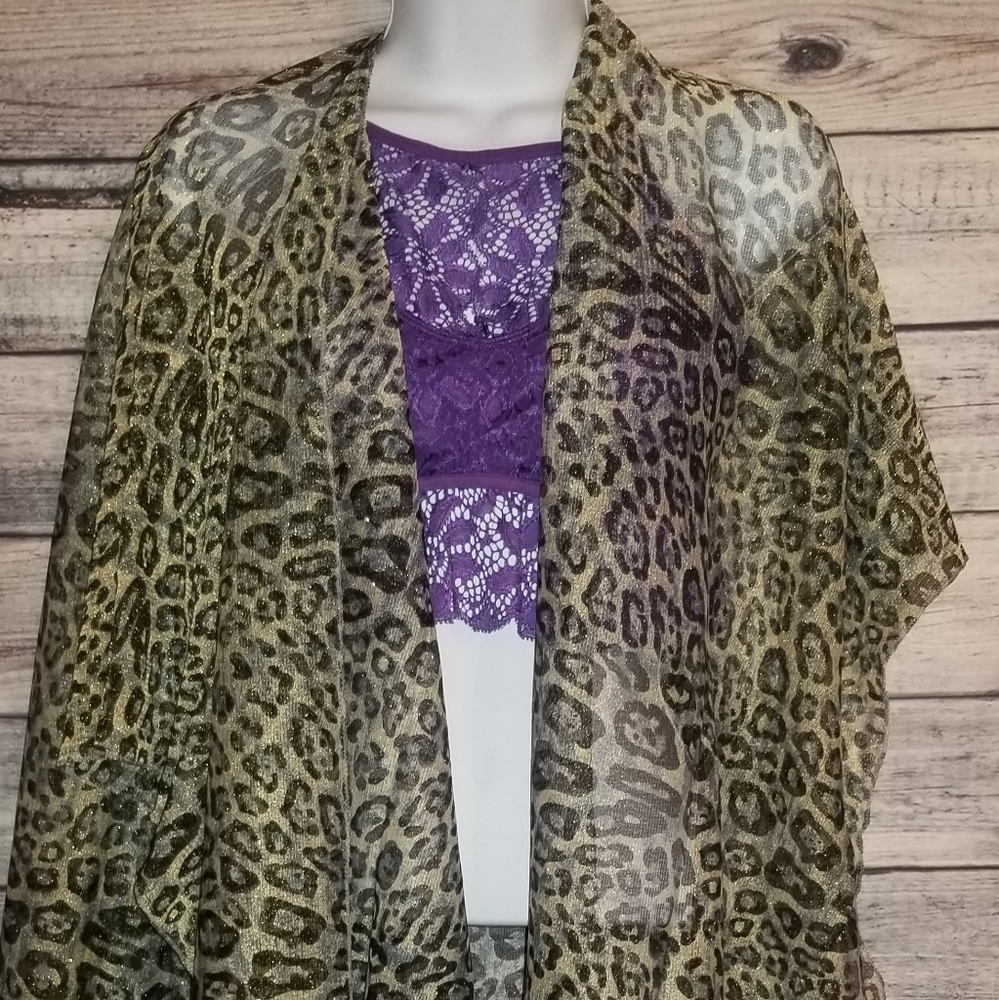 Leopard Kimono